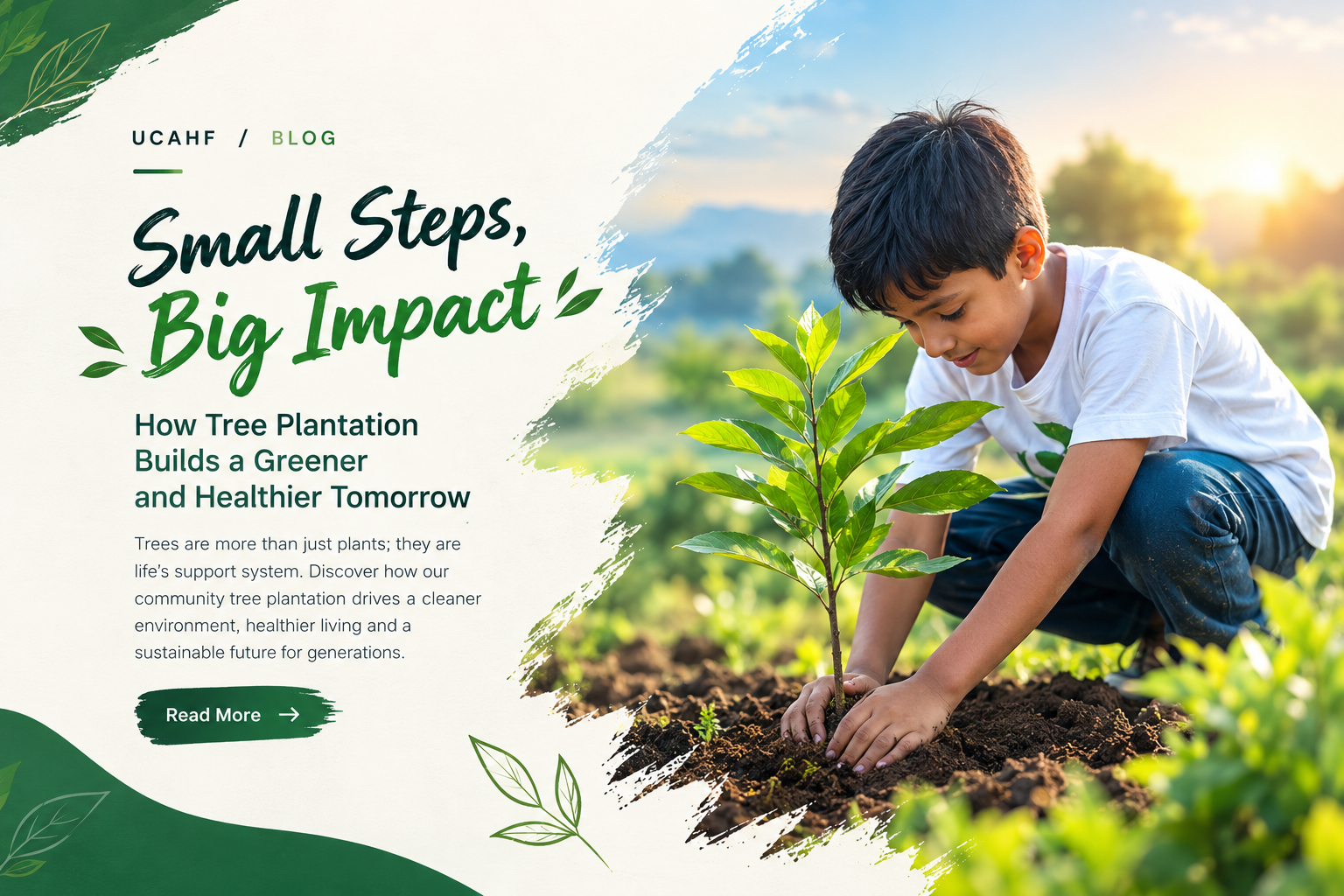 Tree Planting & Environmental Protection | UCAHF